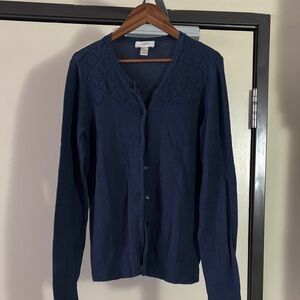 LOFT Navy Blue Women's Cardigan